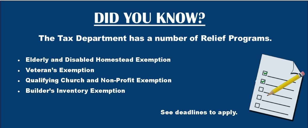 Relief Programs for Taxpayers